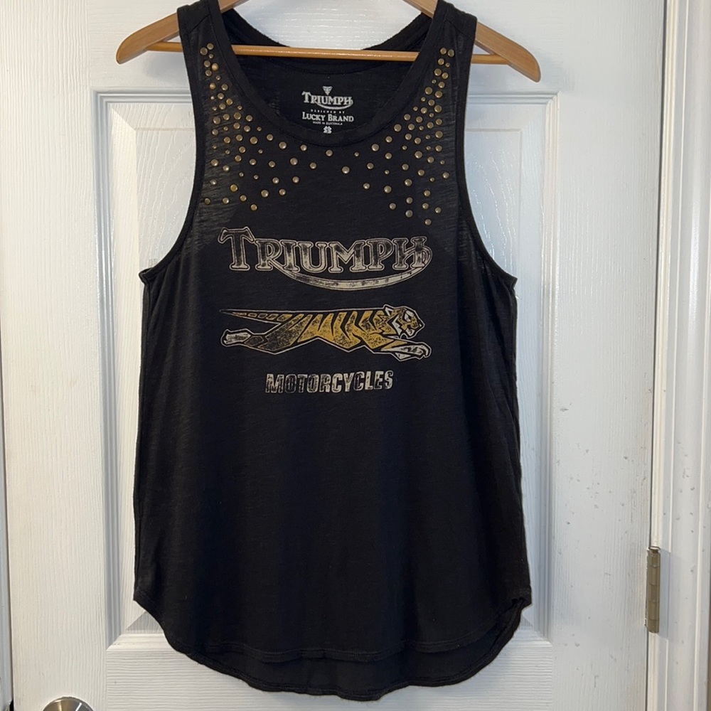 Lucky Brand studded tank top
